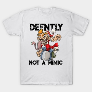 Roleplaying Mimic Creature RPG Joke Meme DM PnP Christmas T-Shirt